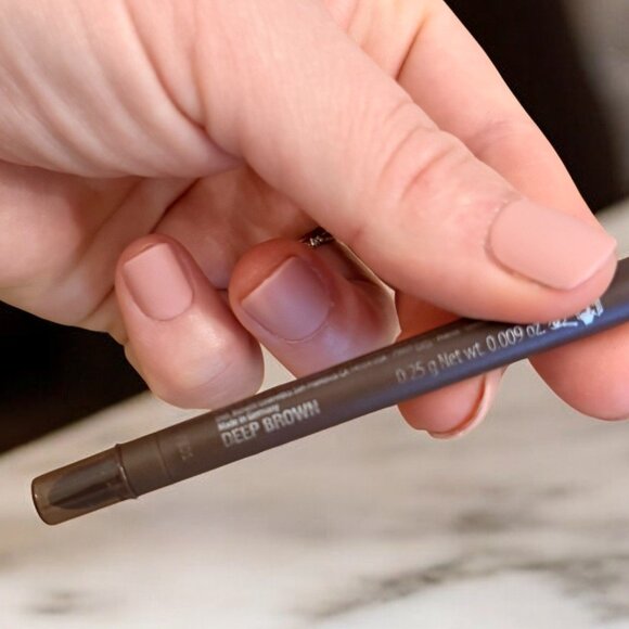 Benefit Cosmetics NEW BADgal BANG! 24-Hour Waterproof Eyeliner Pencil Deep Brown - Picture 4 of 5